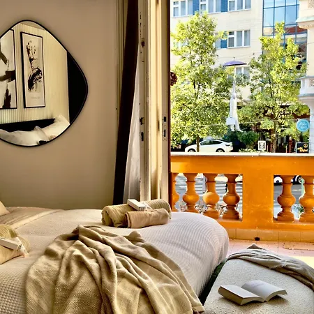 Modern High Ceiling Loft With Terrace Apartment, * Praga