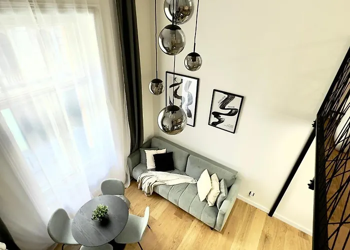 Appartement Rentero Modern High Ceiling Loft With Terrace Apartment, *